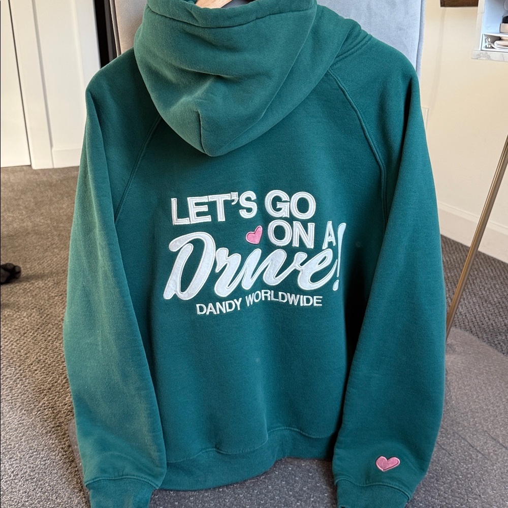Dandy Worldwide “Lets Go On A Drive” Oversized Lux Hoodie